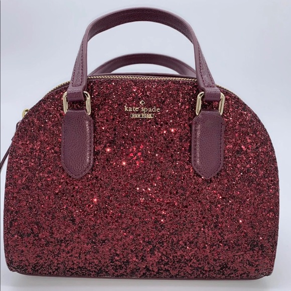 ❤️ NWT Kate Spade Glitter Crossbody Satchel - Picture 2 of 8